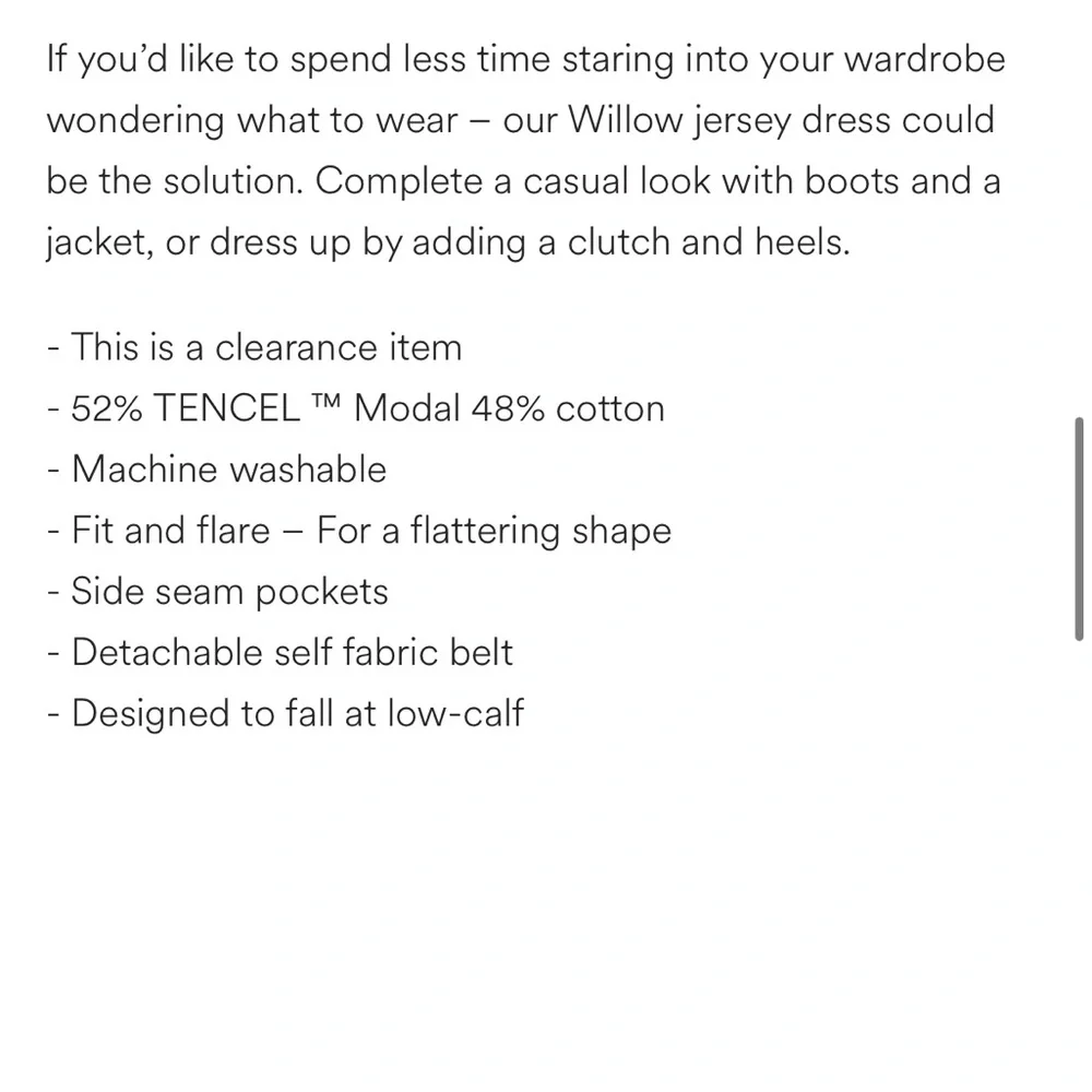 Boden Fuchsia Floral Long Sleeve Dress - Picture 16 of 16